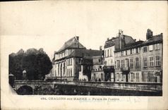 CPA Palais de Justice Chalons sur Saone