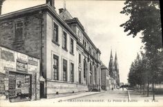 CPA Palais de Justice Chalons sur Marne