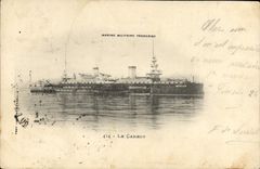 CPA Bateau de Guerre Le Carnot