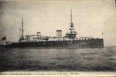 CPA Bateau de Guerre Carnot Cuirasse de 1er rang