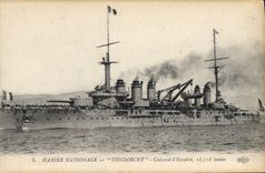 CPA Bateau de Guerre Condorcet Cuirasse d'escadre