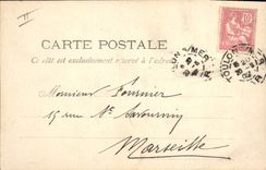 CPA Bateau de Guerre Le croiseur Chanzy