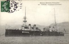 CPA Bateau de Guerre Conde Croiseur Cuirasse
