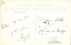 CPA Bateau de Guerre Conde Croiseur Cuirasse