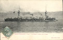 CPA Bateau de Guerre Le Chanzy Croiseur de 1ere classe