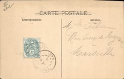 CPA Bateau de Guerre Chanzy Croiseur de 1ere classe