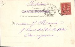 CPA Bateau de Guerre Le Charlemagne