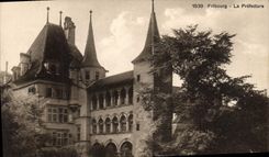 CPA Prefecture Fribourg