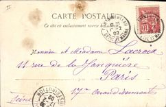 CPA Fontainebleau Buste de Decamps et Sous Prefecture 