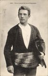 CPA Folklore Jeune homme de Saint Thegonnec