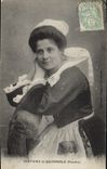 CPA Folklore Costume de Quimperle 