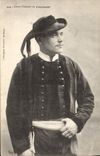 CPA Folklore Jeune homme de Fouesnant