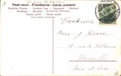 CPA Militaria Officier