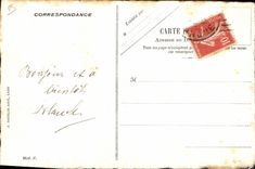 CPA Fantaisie (dessin a la main) Femme 1er Avril