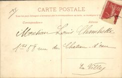 CPA Fantaisie (dessin a la main) Femme