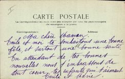 CPA Fantaisie (dessin a la main) Fleurs