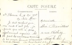 CPA Fantaisie (dessin a la main) Fleurs