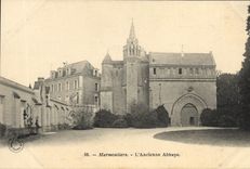 CPA Chateau Marmoutiers L'ancienne abbaye 