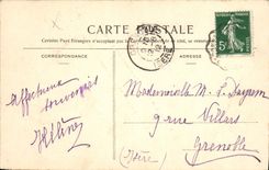 CPA Chateau de Marandiere Cour interieure Entree avec machicoulis