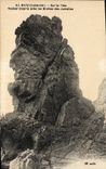 CPA Grottes Grotte Batz Sur la Cote Rocher bizarre pres les grottes des jumelles