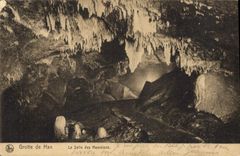 CPA Grottes Grotte de Han La salle des Mamelons