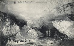 CPA Grottes Grotte de Rochefort La galerie du timbre