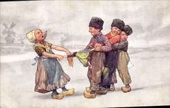 CPA Fantaisie Enfants Poupee  