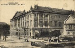 CPA Palais de justice Chambery La place