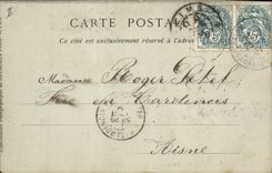 CPA Chalon sur Saone Le square du Palais de justice 