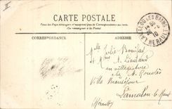 CPA Chalon sur Saone Le Palais de justice et la fontaine Thevenin