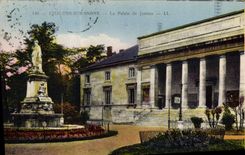 CPA Palais de justice Chalons sur Saone