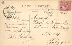 CPA Palais de justice Calais La justice de Paix