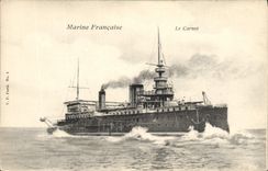 CPA Bateau de Guerre Le Carnot