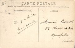 CPA Bateau de Guerre Le Cecille Croiseur de 1ere classe a batterie