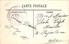 CPA Bateau de Guerre Carnot Cuirasse d'escadre