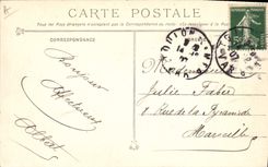 CPA Bateau de Guerre Charlemagne pendant les manoeuvres