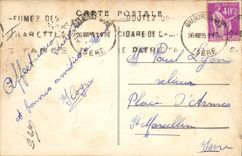 CPA Prefecture Place de Verdun Grenoble  