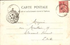 CPA Prefecture de Gueret