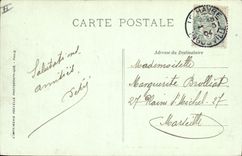 CPA Le Havre Sous Prefecture Tramway