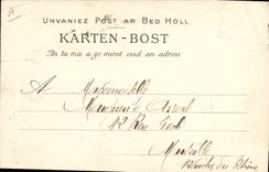 CPA Folklore Costume de Guemene Morbihan