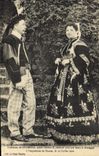 CPA Folklore Costumes de Guemene