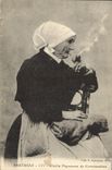 CPA Folklore Vieille paysanne de Cornouailles