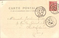 CPA Folklore Jeune fille de Quimperle