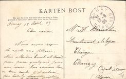 CPA Folklore Une famille de Plougastel Daoulas 