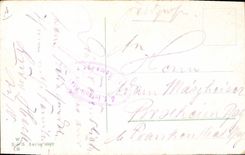 CPA Militaria Immer mit Dampf