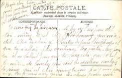 CPA Militaria A la caserne Le perruquier Coiffeur