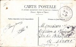 CPA Militaria L'engage volontaire