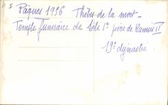 CPA Egypt Egypte Thebes The temple 