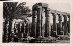 CPA Egypt Egypte Luxor Temple