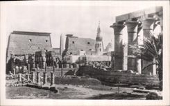 CPA Egypt Egypte Luxor The temple